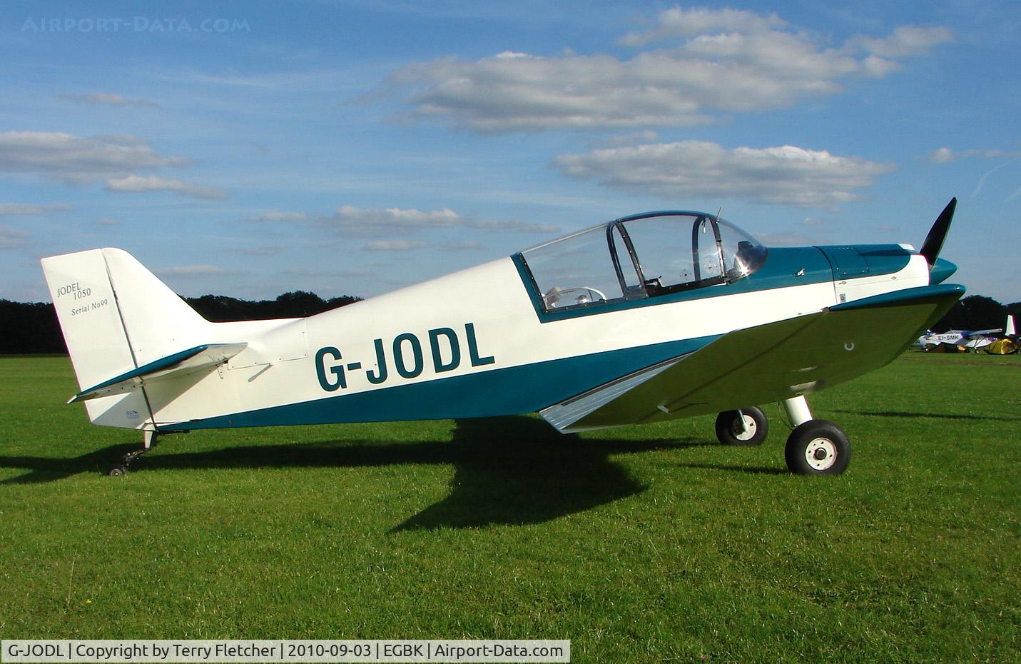 G-JODL, 1960 SAN Jodel DR-1050M Excellence C/N 99, 1960 Societe Aeronautique Normande JODEL DR1050-M, c/n: 99 at 2010 LAA National Rally