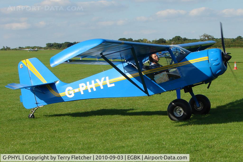 G-PHYL, 1999 Denney Kitfox Mk4 C/N PFA 172A-12189, 1999 Dunn J DENNEY KITFOX MK4, c/n: PFA 172A-12189 at 2010 LAA National Rally