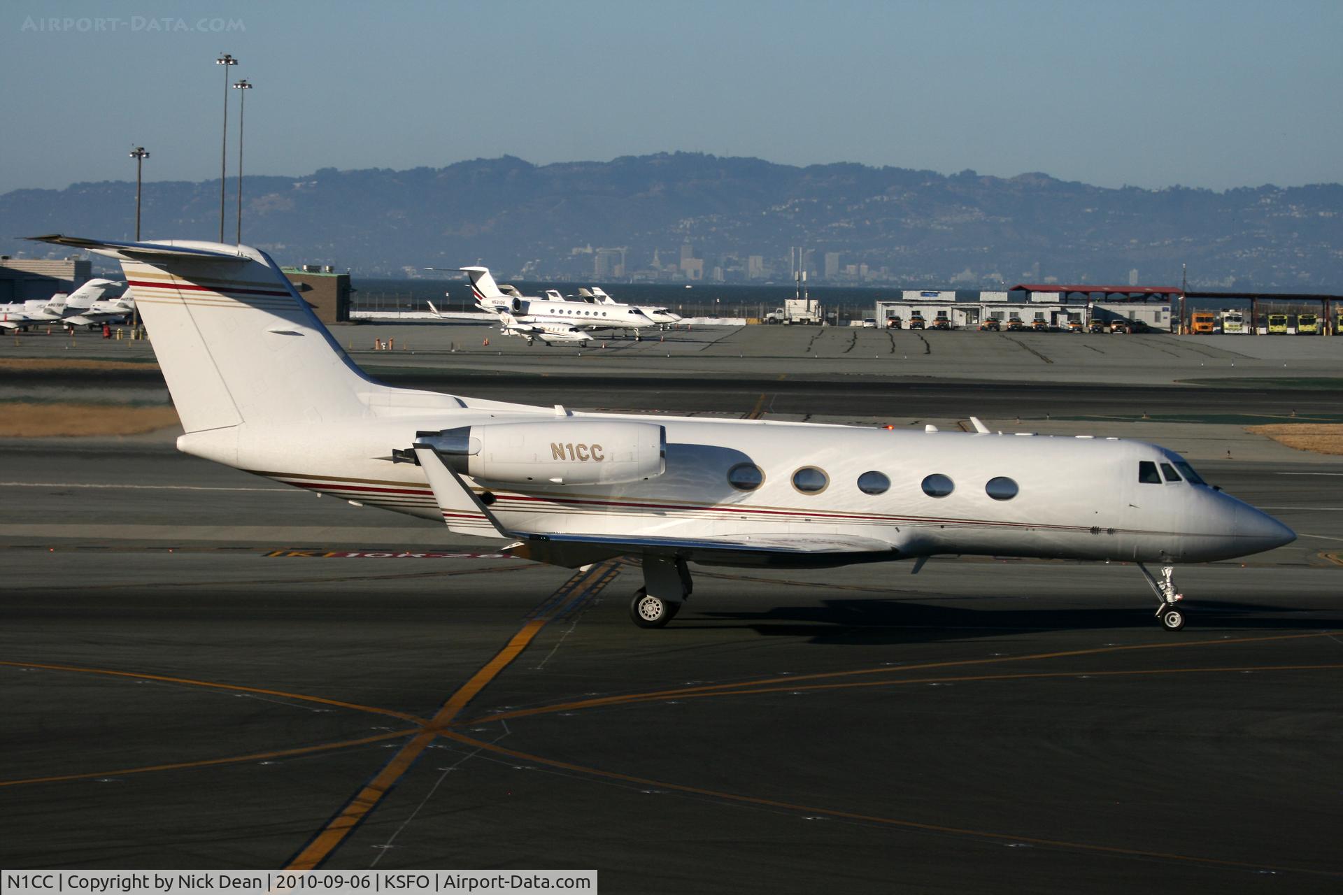 N1CC, 1979 Gulfstream Aerospace G1159B C/N 257, KSFO