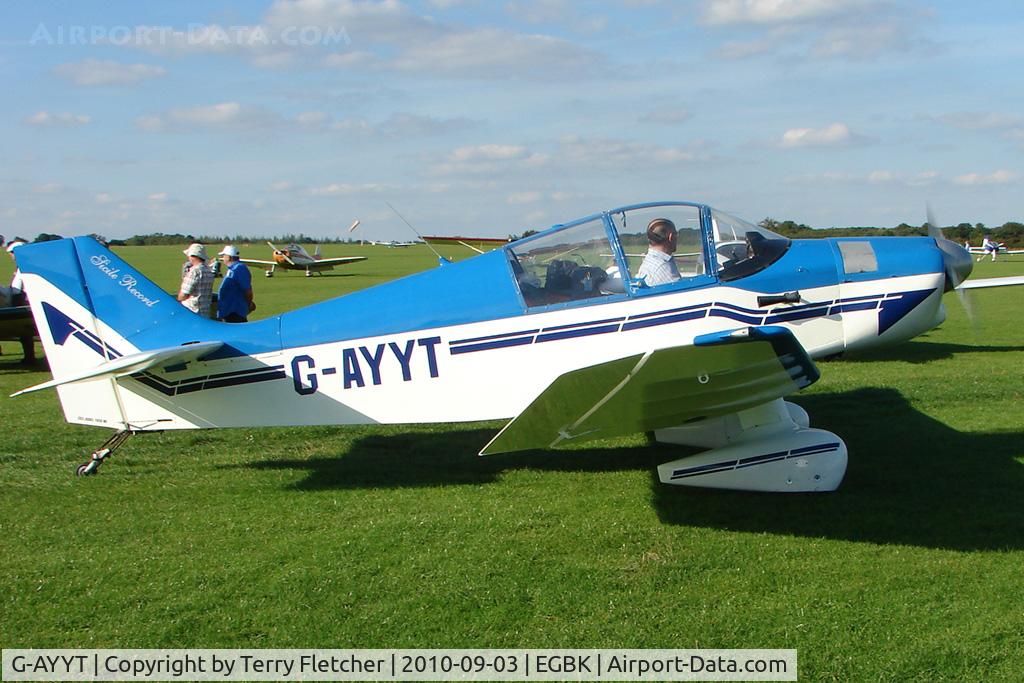 G-AYYT, 1964 Jodel DR-1050-M1 C/N 587, 1964 Centre Est Aeronautique JODEL DR1050-M1, c/n: 587 at 2010 LAA National Rally