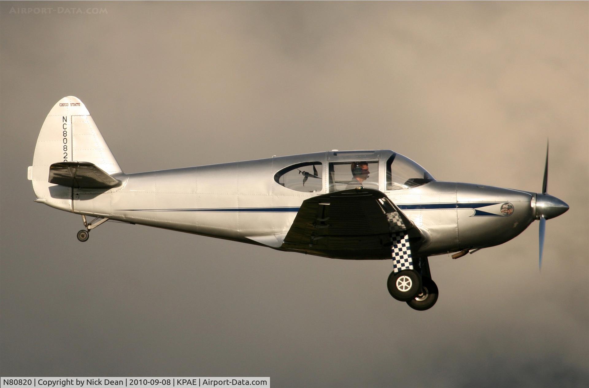 N80820, 1946 Globe GC-1B Swift C/N 223, KPAE