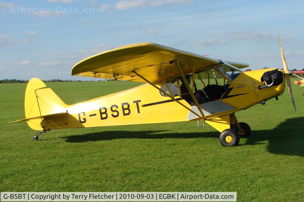 G-BSBT, 1946 Piper J3C-65 Cub Cub C/N 17712, 1946 Piper PIPER J3C-65, c/n: 17712 at 2010 LAA National Rally