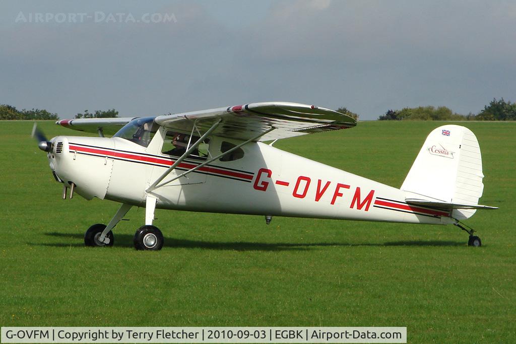 G-OVFM, 1948 Cessna 120 C/N 14720, 1948 Cessna CESSNA 120, c/n: 14720 at 2010 National Rally