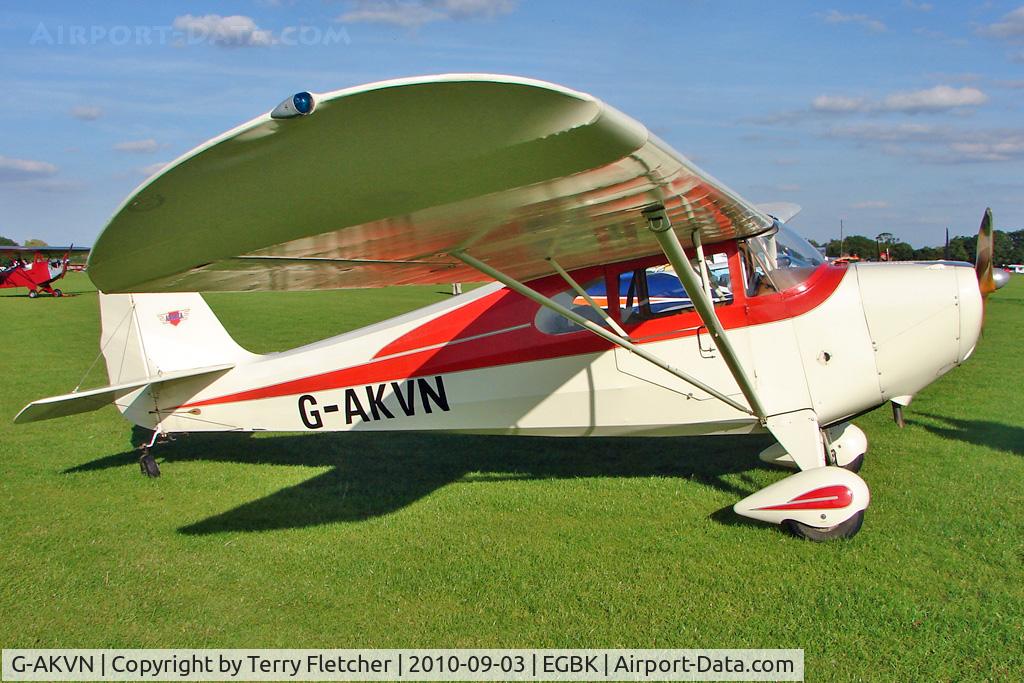 G-AKVN, 1946 Aeronca 11AC Chief Chief C/N 11AC-469, 1946 Aeronca Aircraft Corporation AERONCA 11AC, c/n: 11AC-469 taken at 2010 LAA National Rally