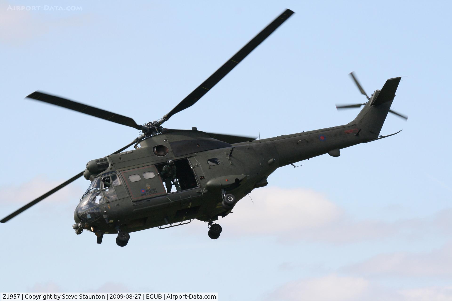 ZJ957, Westland Puma HC.2 C/N 1474, Taken at RAF Benson Families Day, August 2009