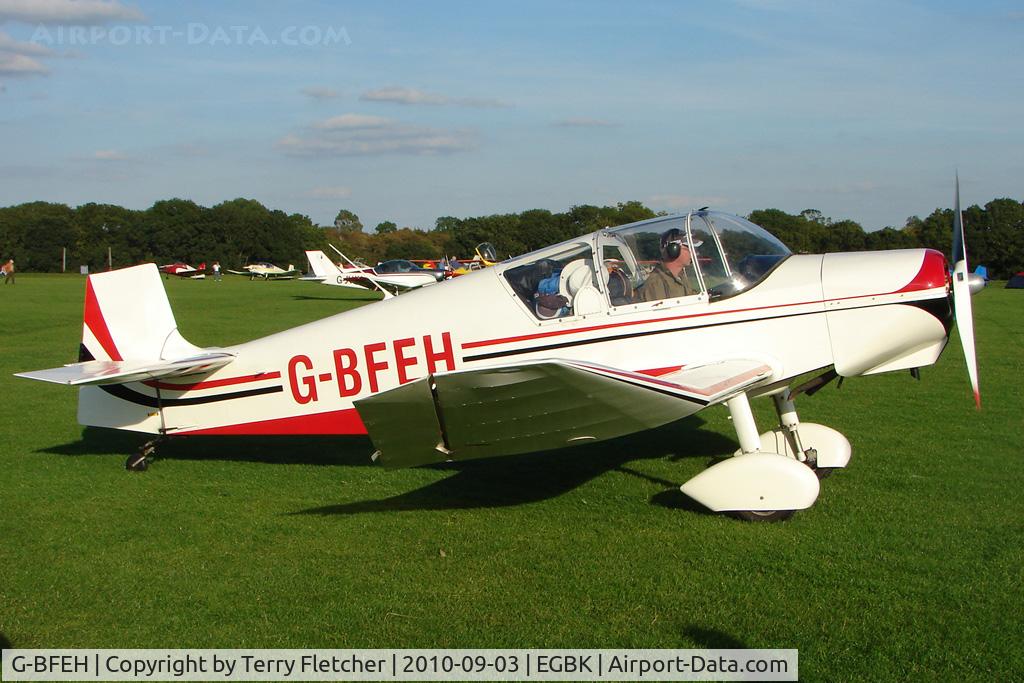 G-BFEH, 1958 Jodel D-117A Gran Tourisme C/N 828, 1958 Societe Aeronautique Normande JODEL D117A, c/n: 828 at 2010 LAA National Rally