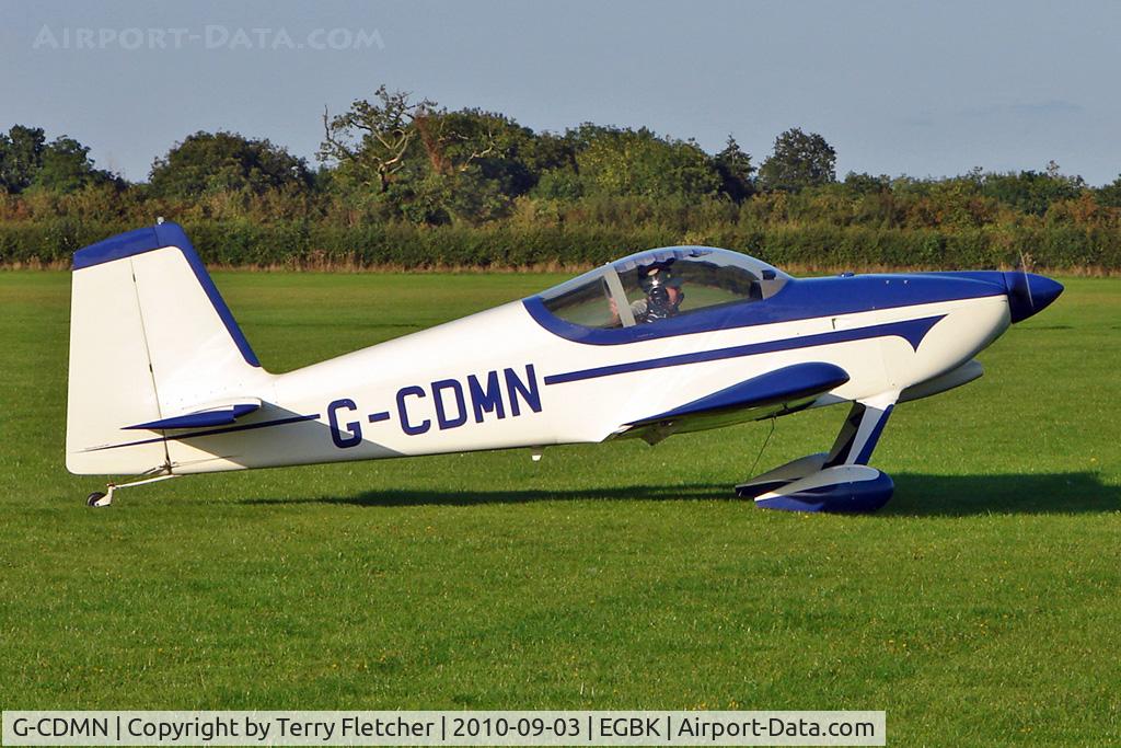 G-CDMN, 2007 Van's RV-9 C/N PFA 320-14108, 2007 Smith Gj VANS RV-9, c/n: PFA 320-14108 at 2010 LAA National Rally