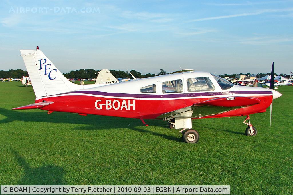 G-BOAH, 1984 Piper PA-28-161 C/N 28-8416030, 1984 Piper PIPER PA-28-161, c/n: 28-8416030 at 2010 LAA National Rally