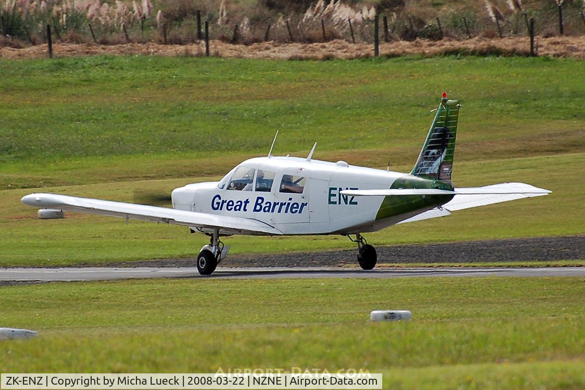ZK-ENZ, Piper PA-32-260 Cherokee Six Cherokee Six C/N 32-1117, At North Shore Aerodrome