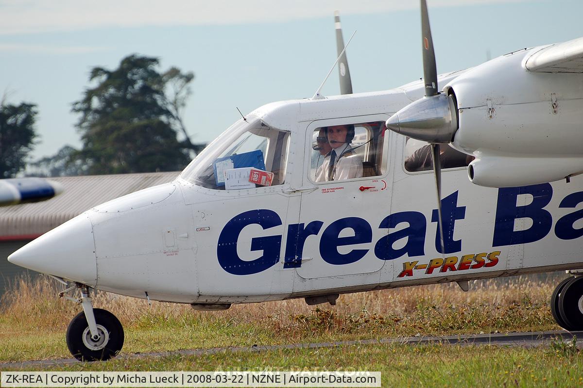 ZK-REA, Britten-Norman BN-2A-26 Islander C/N 43, At North Shore Aerodrome