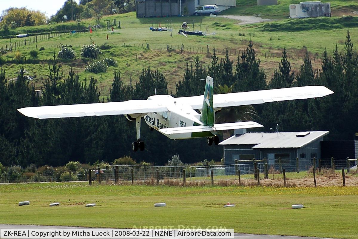 ZK-REA, Britten-Norman BN-2A-26 Islander C/N 43, At North Shore Aerodrome