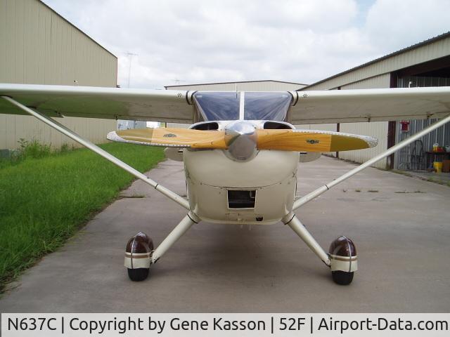N637C, 1947 Stinson 108-3 Voyager C/N 108-3637, N637C at NW Regional in Fort Worth.