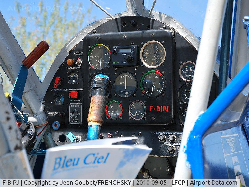 F-BIPJ, Morane-Saulnier MS-505 Criquet C/N 149, vue sur les instruments