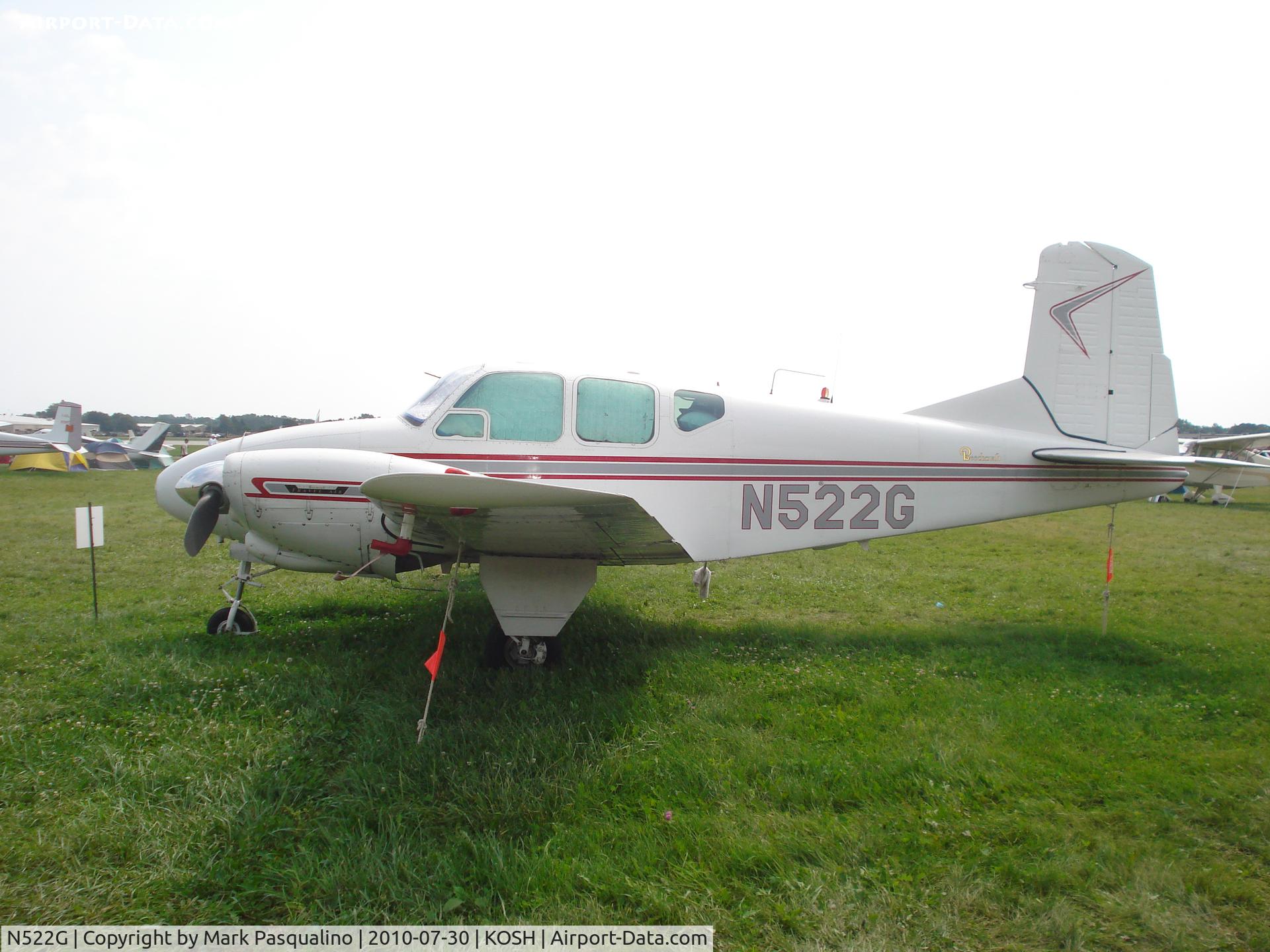 N522G, 1958 Beech 95 C/N TD-80, Beech 95