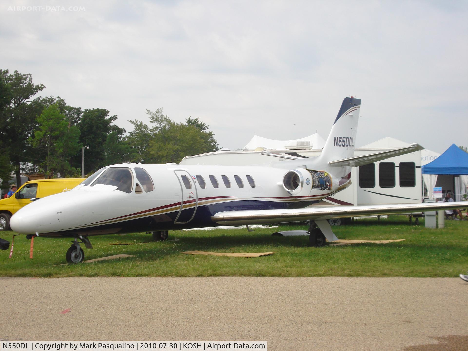 N550DL, 1988 Cessna S550 Citation IIS C/N S550-0155, Cessna S550