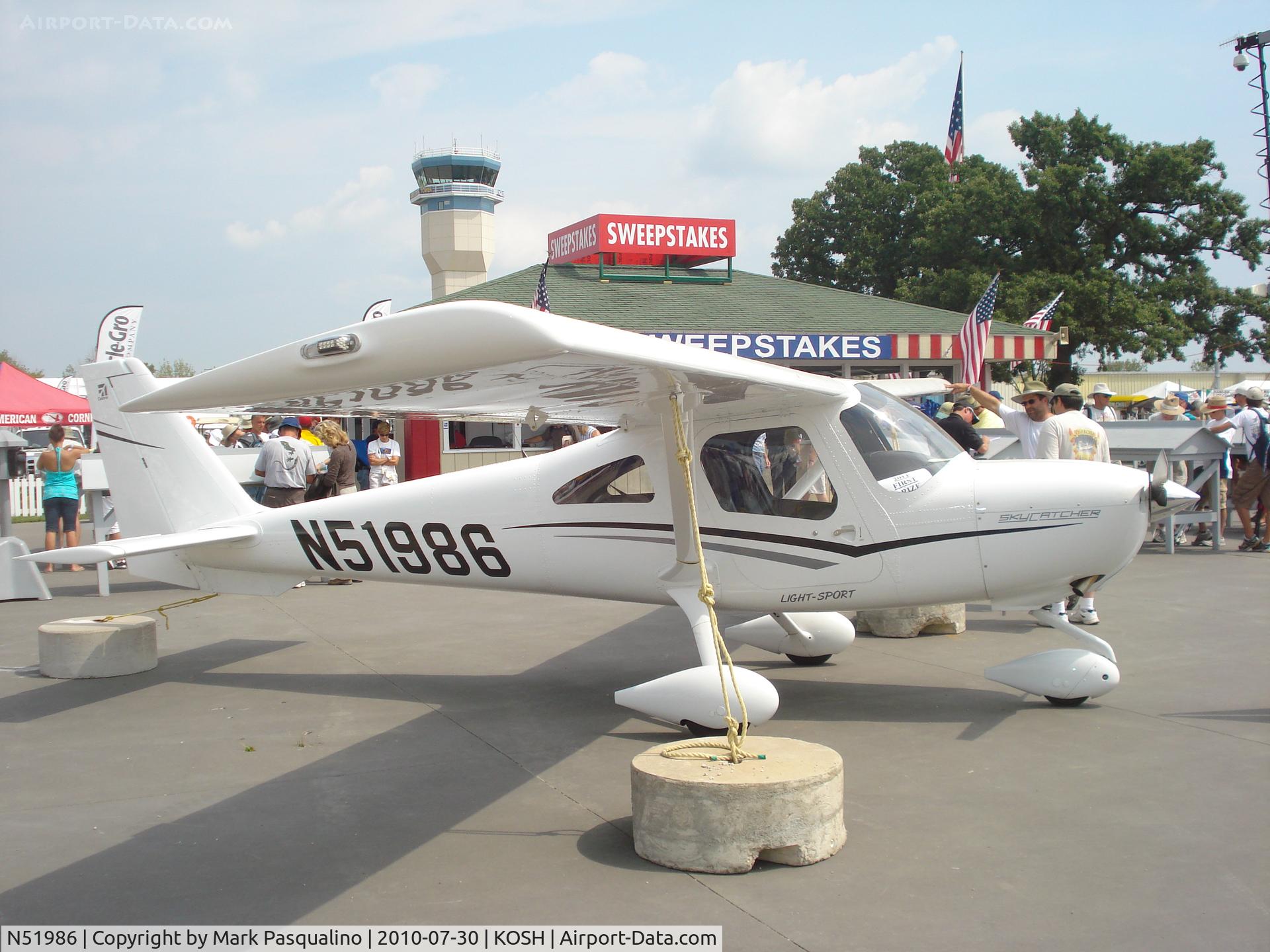 N51986, Cessna 162 Skycatcher C/N 16200004, Cessna 162