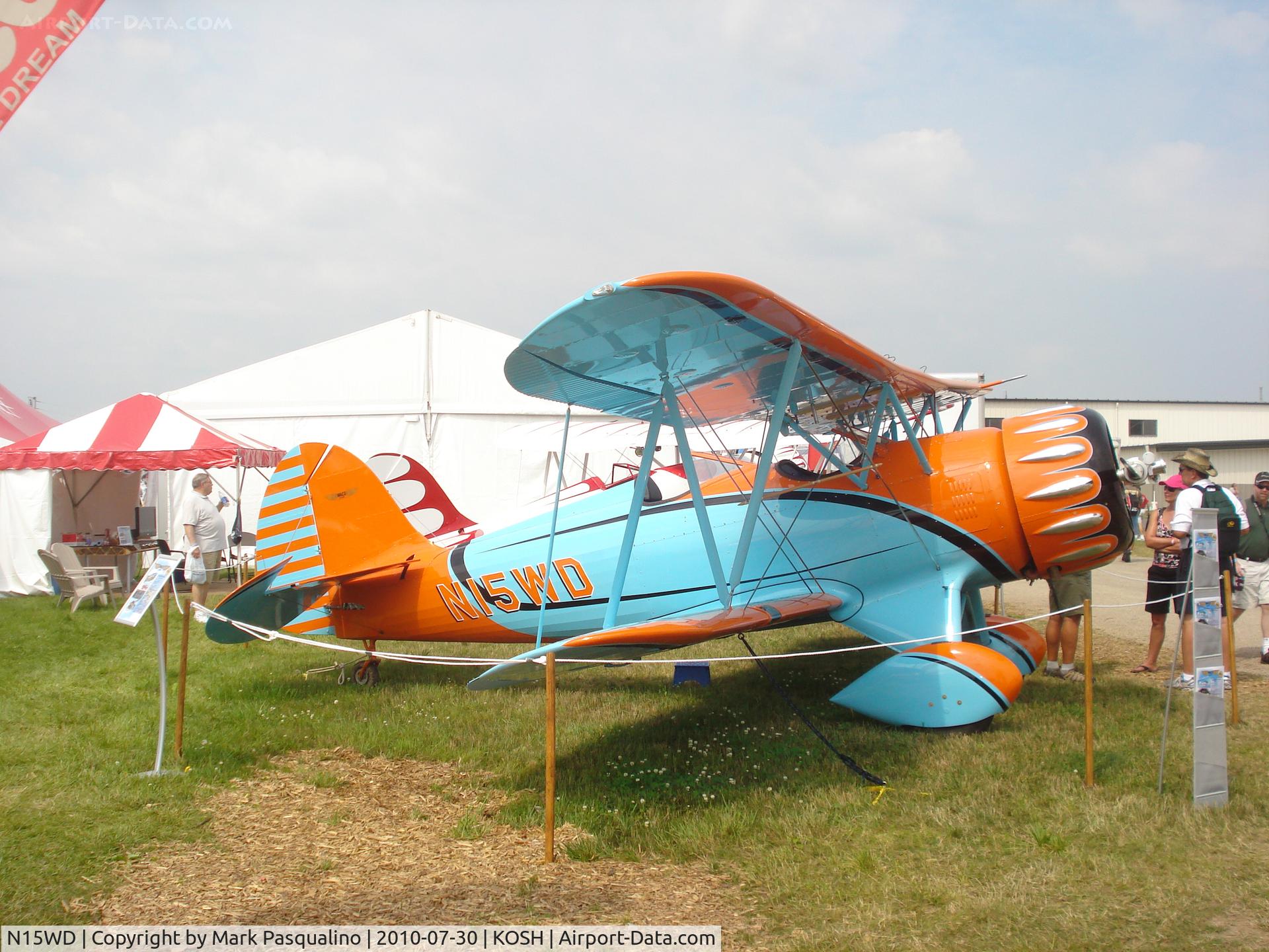 N15WD, 2010 Waco YMF-F5C C/N F5C-8-123, Waco YMF-F5C
