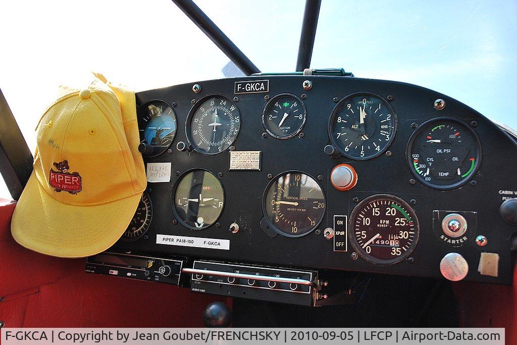 F-GKCA, Piper PA-18-150 Super Cub C/N 18-8604, belle casquette 