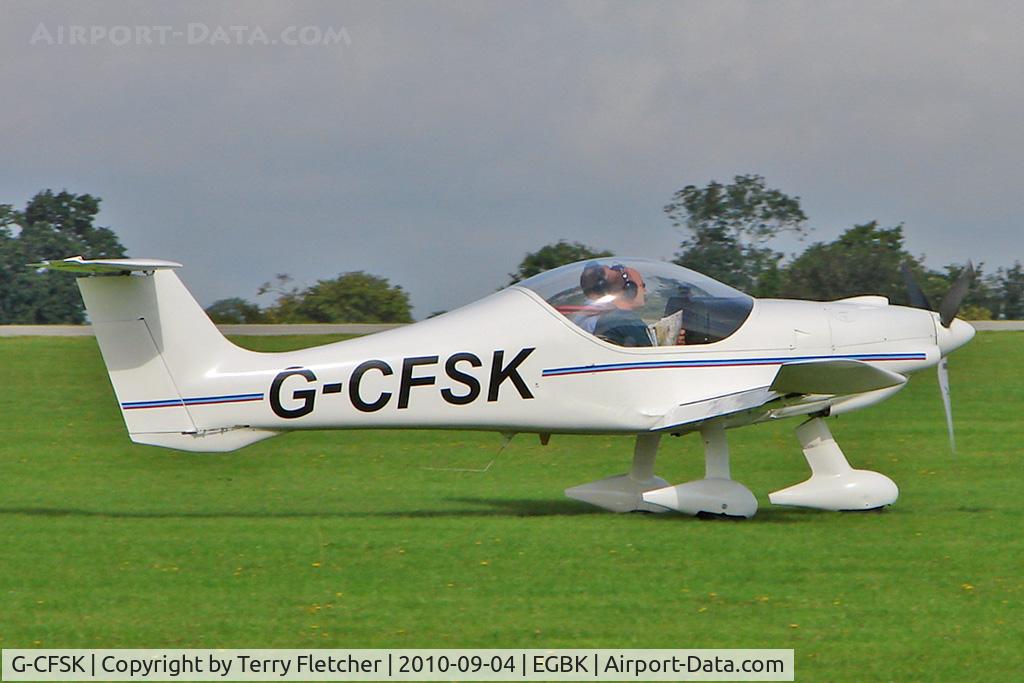 G-CFSK, 2009 Dyn'Aero MCR-01 C/N PFA 301-14704, Type: MCR-01 Serial No.: PFA 301-14704 at 2010 LAA National Rally