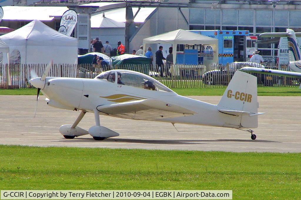 G-CCIR, 2003 Vans RV-8 C/N PFA 303-13732, 2003 Marsh D VANS RV-8, c/n: PFA 303-13732 at 2010 LAA National Rally