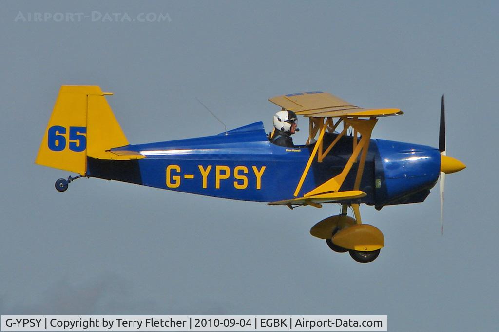 G-YPSY, 1988 Andreasson BA-4B C/N PFA 038-10352, 1988 Burrill Hp ANDREASSON BA4B, c/n: PFA 038-10352 at 2010 LAA National Rally