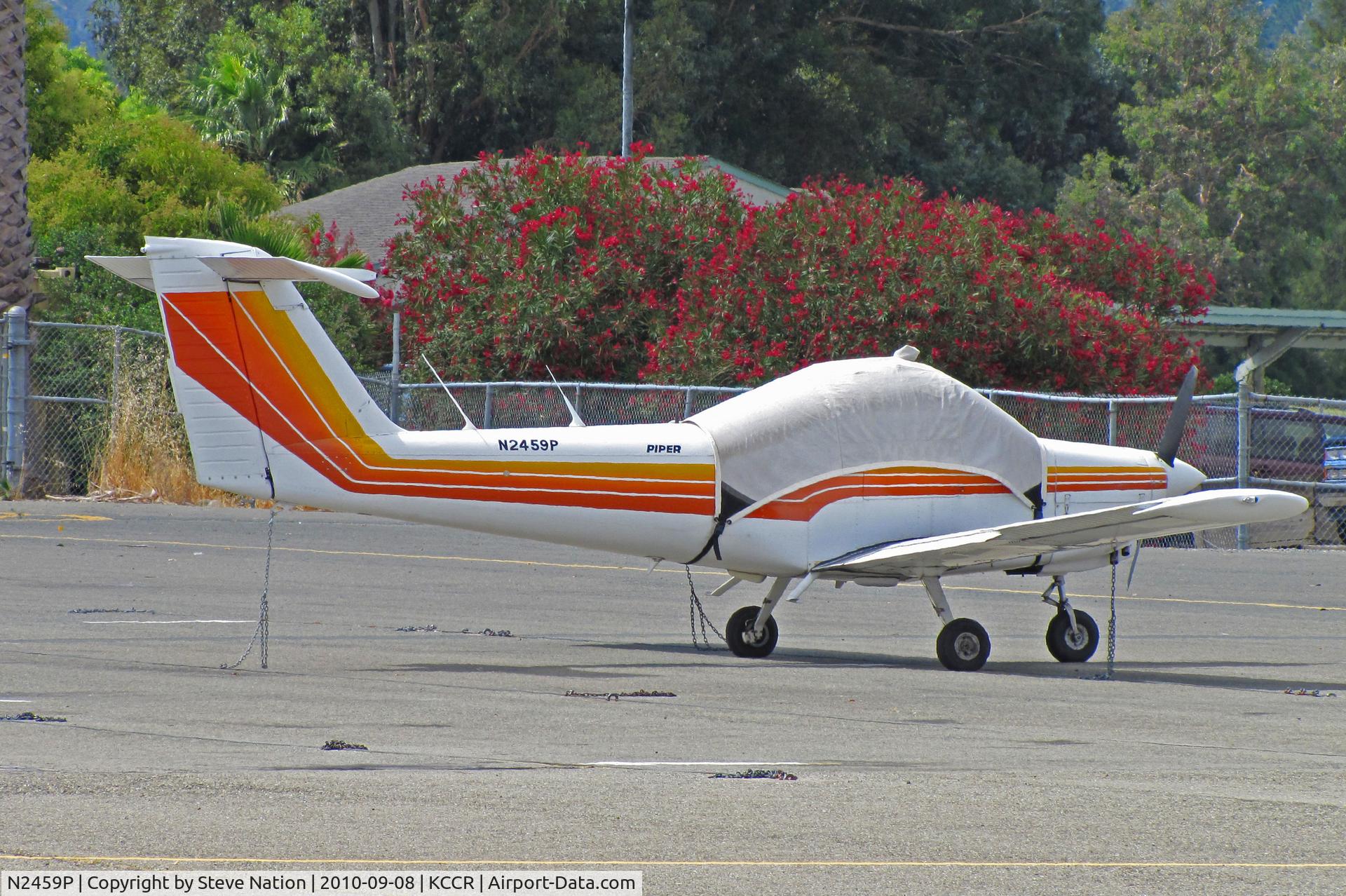 N2459P, Piper PA-38-112 Tomahawk C/N 38-79A1031, Piper PA-38-112 visiting Buchanan Field on hotel ramp
