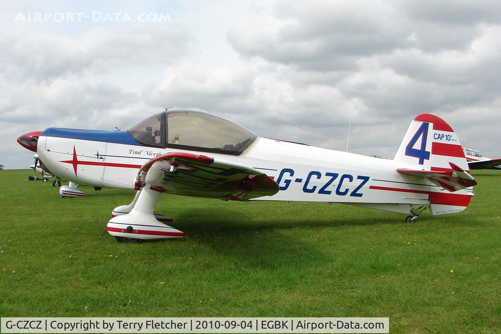 G-CZCZ, 1972 Mudry CAP-10B C/N 54, 1972 Avions Mudry And Cie CAP 10B, c/n: 54 at 2010 LAA National Rally