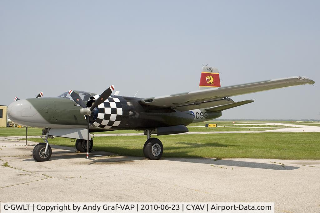 C-GWLT, 1944 Douglas A-26B Invader C/N 28057, Douglas A-26