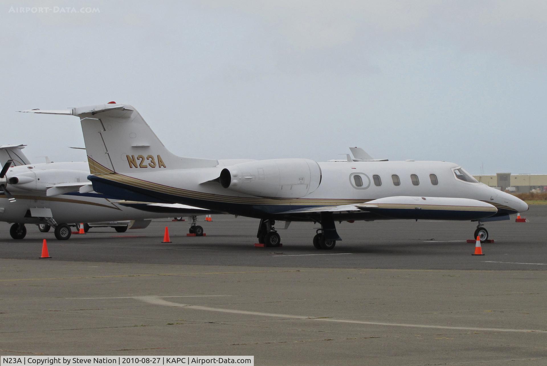 N23A, 1979 Gates Learjet 35A C/N 233, MAX Quest LLC's immaculate 1979 Learjet 35A in from KVNY