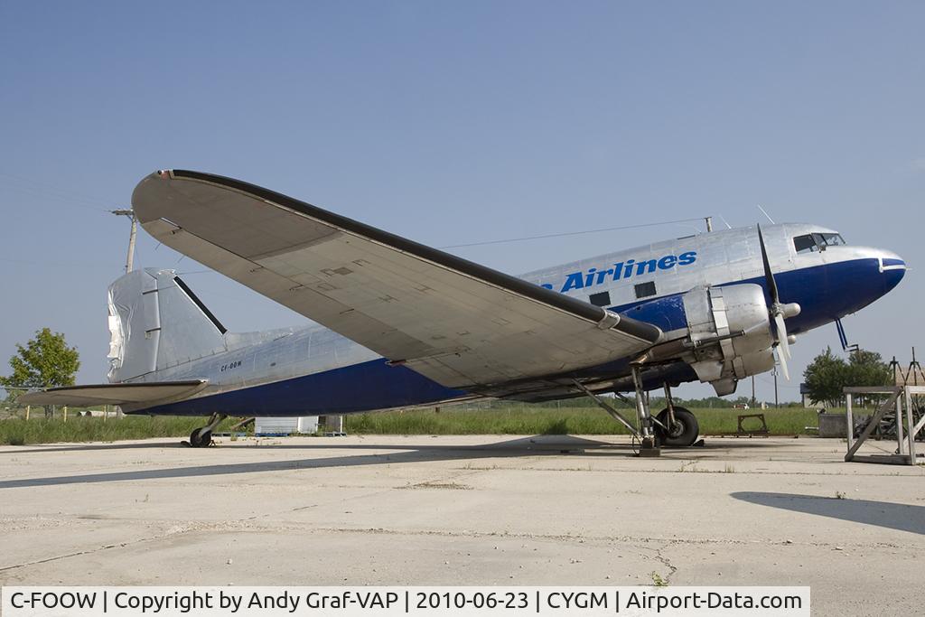 C-FOOW, 1942 Douglas DC3C-S1C3G (C-47A) C/N 13342, Enterprise Airlines DC-3