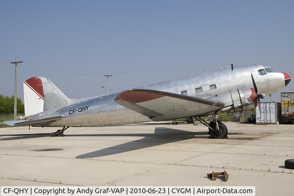 CF-QHY, 1944 Douglas DC3C-S1C3G (C-47B) C/N 14560, Sioux Narrows Airways DC-3