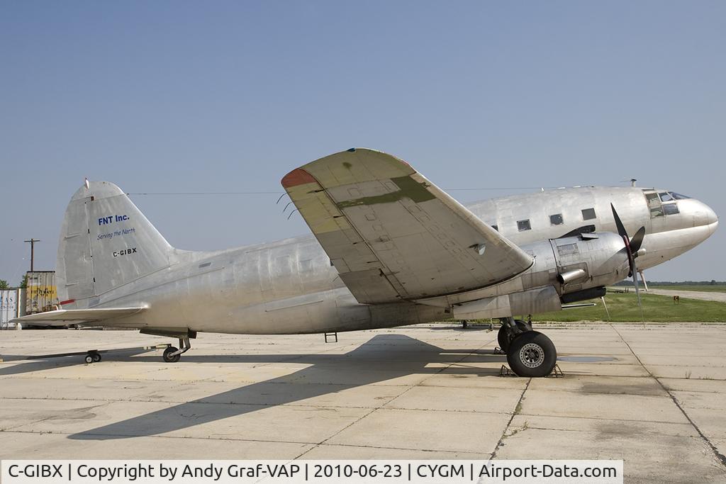C-GIBX, 1945 Curtiss C-46F Commando C/N 22472, FNT Inc. C-46