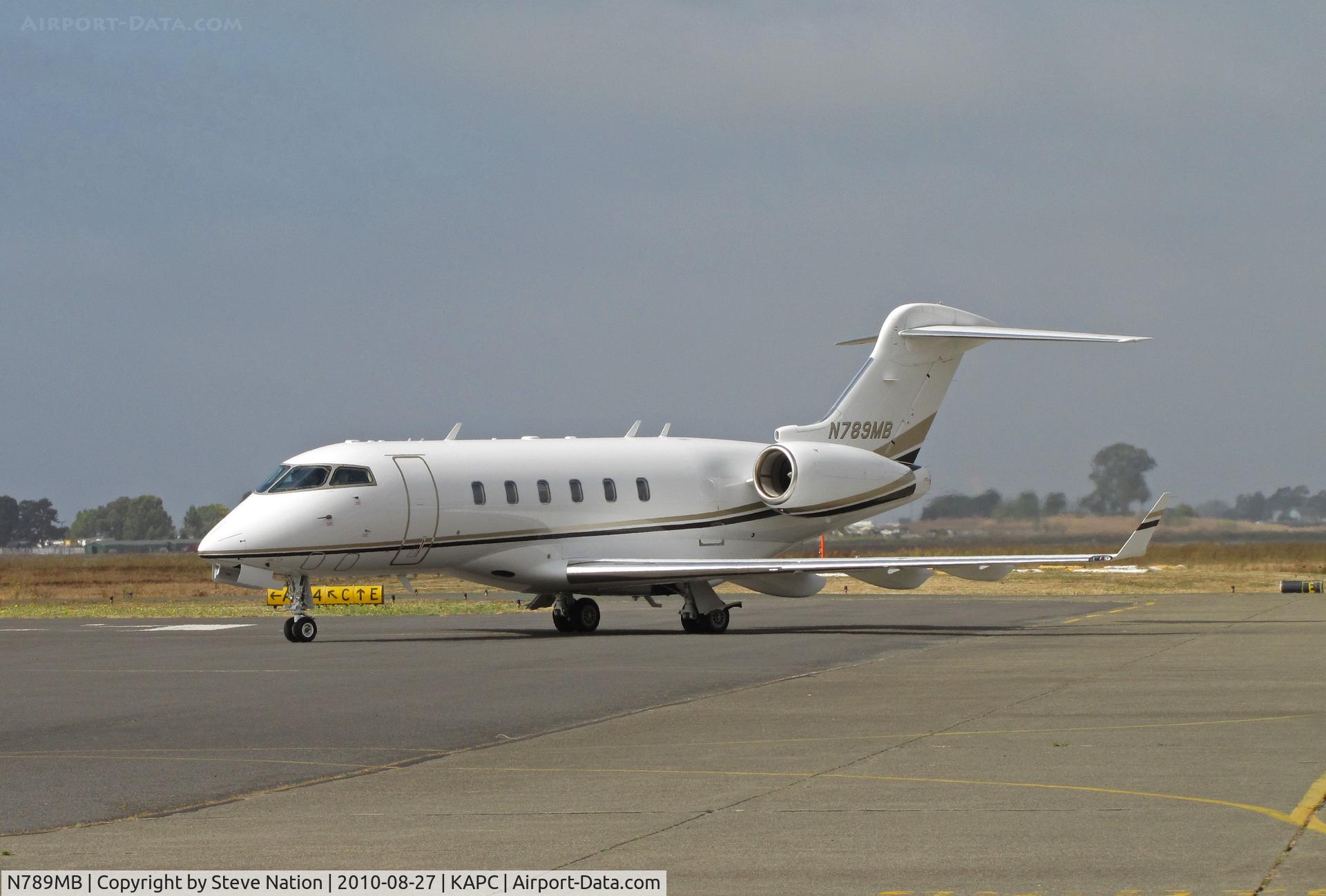 N789MB, 2004 Bombardier Challenger 300 (BD-100-1A10) C/N 20020, Mathis Bros 2004 Bombardier BD-100-1A10 arriving from KPWA (Wiley Post Airport, Oklahoma City, OK)