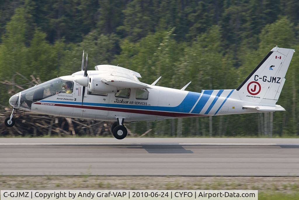 C-GJMZ, 1987 Partenavia P-68 Observer C/N 369-27/OB, Partenavia P68