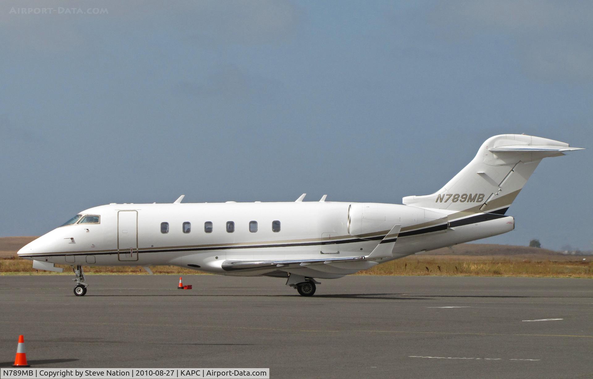 N789MB, 2004 Bombardier Challenger 300 (BD-100-1A10) C/N 20020, Mathis Bros 2004 Bombardier BD-100-1A10 arriving from KPWA (Wiley Post Airport, Oklahoma City, OK)