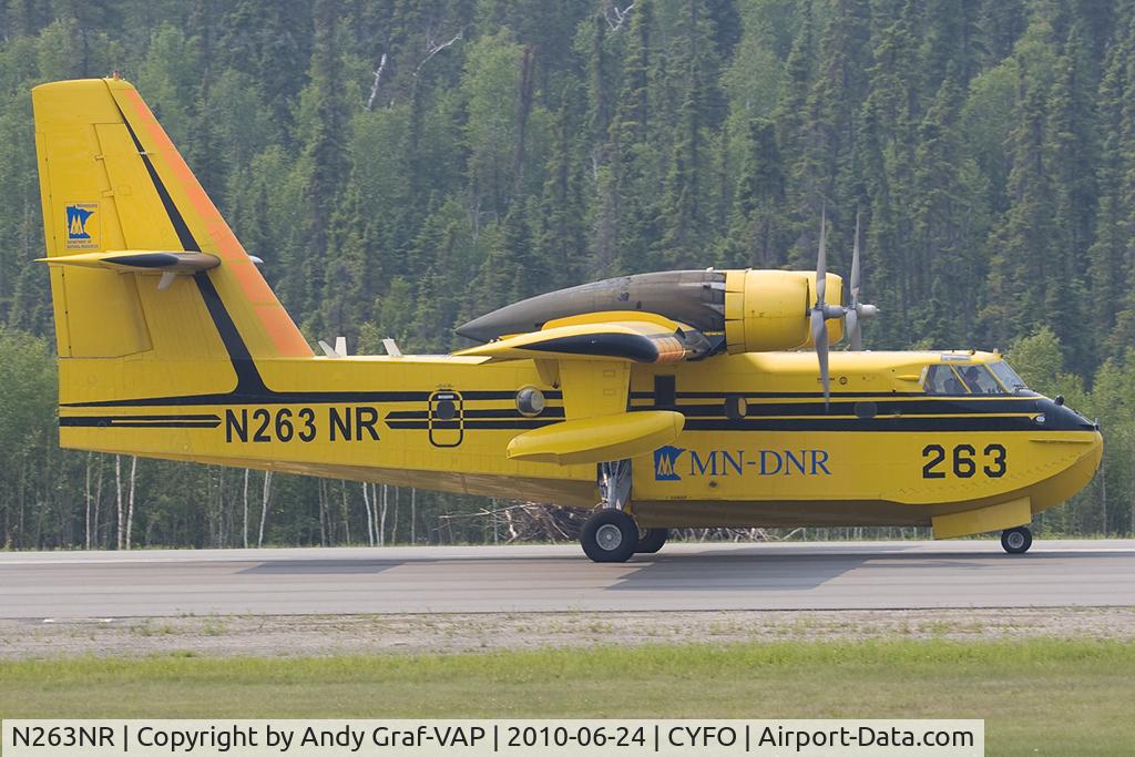 N263NR, 1985 Canadair CL-215-V (CL-215-1A10) C/N 1082, MINNESOTA DEPARTMENT OF NATURAL RESOURCES CL-215