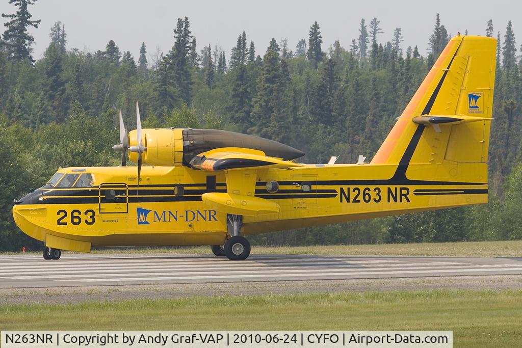 N263NR, 1985 Canadair CL-215-V (CL-215-1A10) C/N 1082, MINNESOTA DEPARTMENT OF NATURAL RESOURCES CL-215