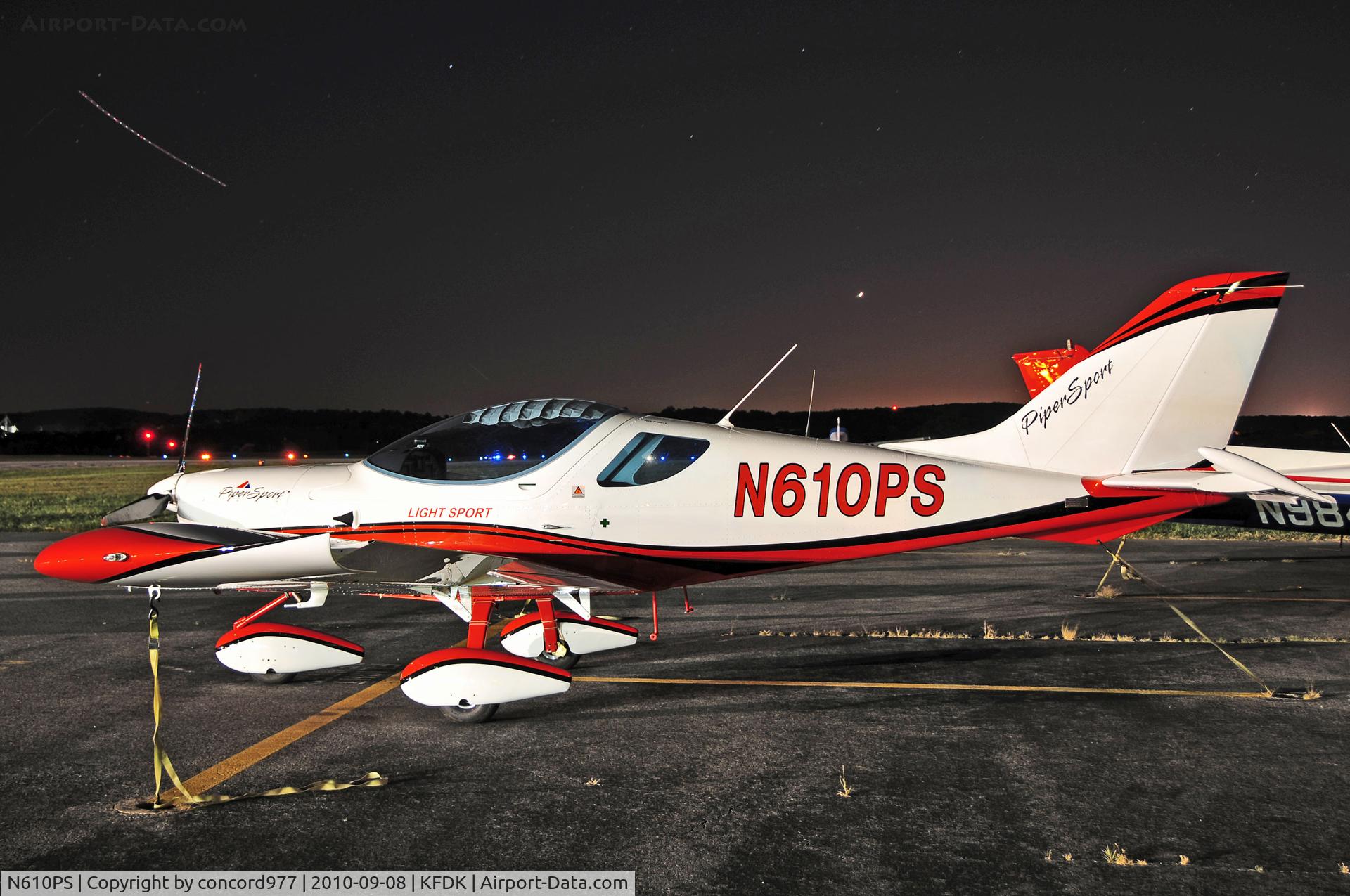 N610PS, SportCruiser (PiperSport) Piper Sport C/N P1001013, KFDK.  9/8/2010.