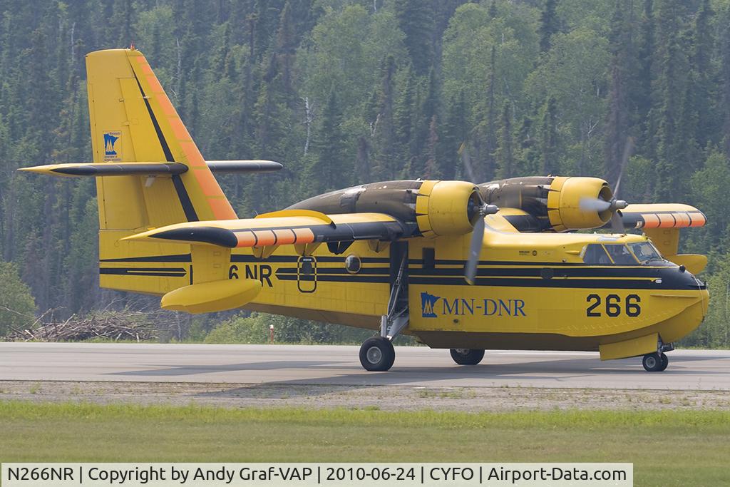 N266NR, 1987 Canadair CL-215-V (CL-215-1A10) C/N 1102, MINNESOTA DEPARTMENT OF NATURAL RESOURCES CL-215