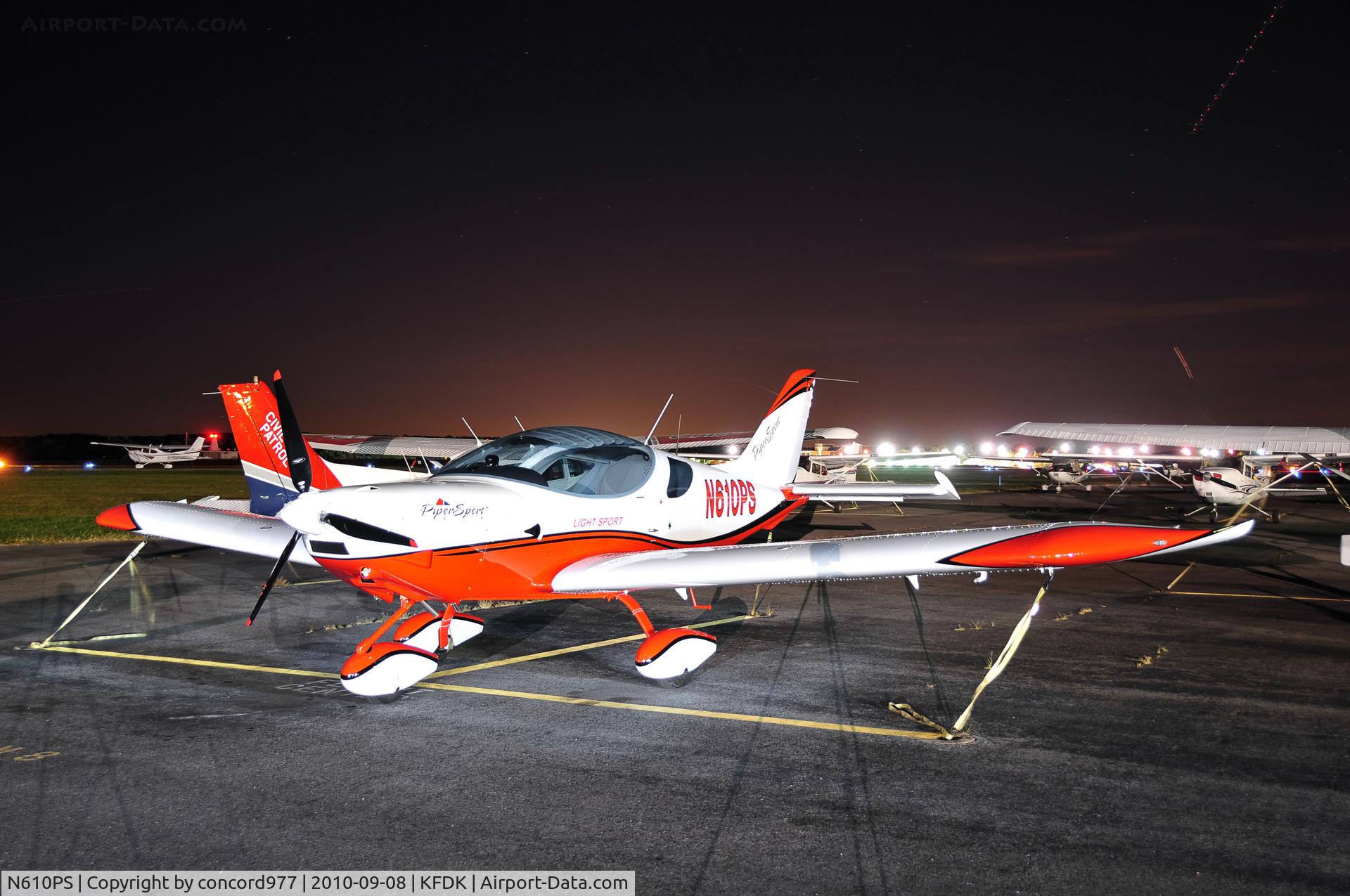 N610PS, SportCruiser (PiperSport) Piper Sport C/N P1001013, KFDK.  9/8/2010.