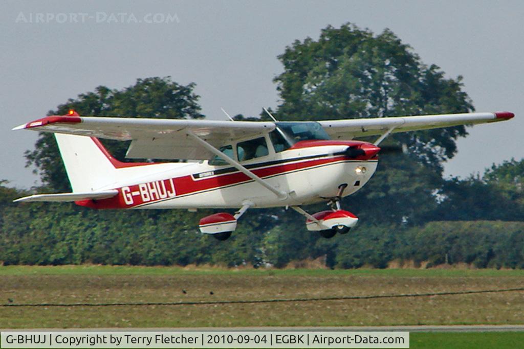 G-BHUJ, 1979 Cessna 172N Skyhawk II C/N 172-71932, Kevin Dupuy in his 1979 Cessna CESSNA 172N, c/n: 172-71932 at 2010 LAA National Rally
