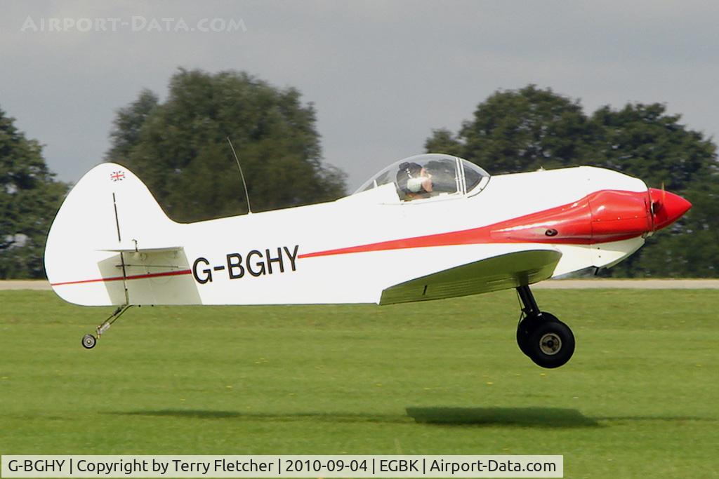 G-BGHY, 1986 Taylor Monoplane C/N PFA 1455, 1986 Prowse J TAYLOR MONOPLANE, c/n: PFA 1455 at 2010 LAA National Rally