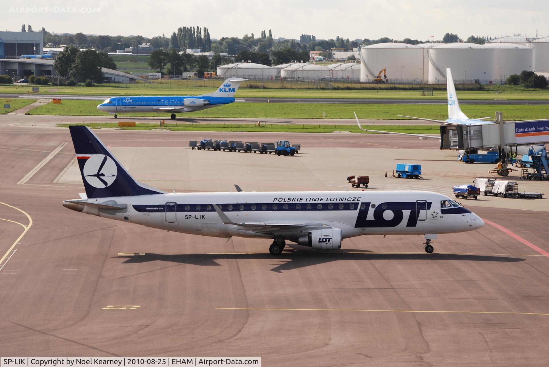 SP-LIK, 2009 Embraer 175LR (ERJ-170-200LR) C/N 17000303, LOT - POLISH AIRLINES