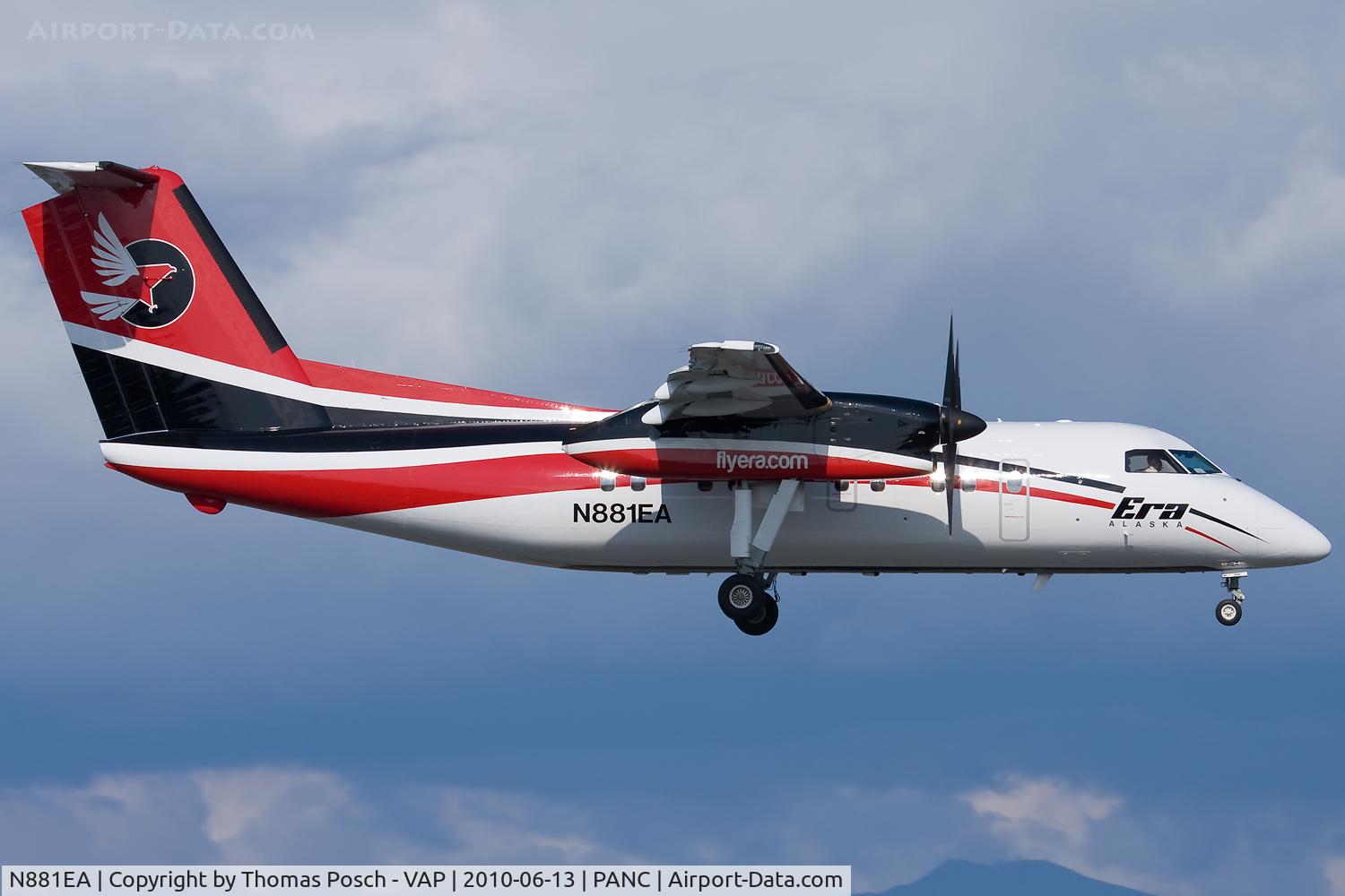 N881EA, 1990 De Havilland Canada DHC-8-106 Dash 8 C/N 233, ERA Aviation