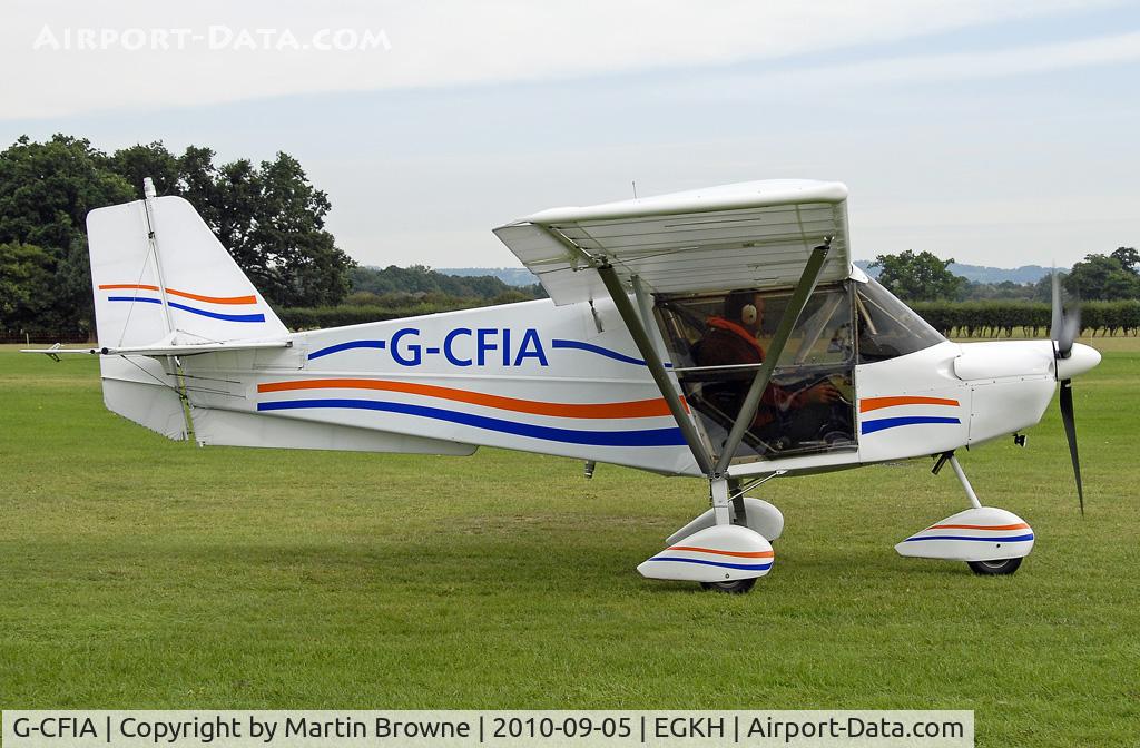 G-CFIA, 2008 Skyranger Swift 912S(1) C/N BMAA/HB/561, SHOT AT HEADCORN
