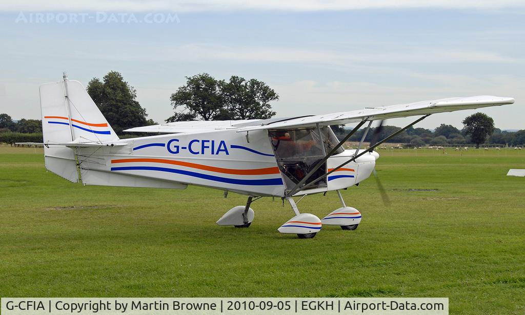 G-CFIA, 2008 Skyranger Swift 912S(1) C/N BMAA/HB/561, SHOT AT HEADCORN