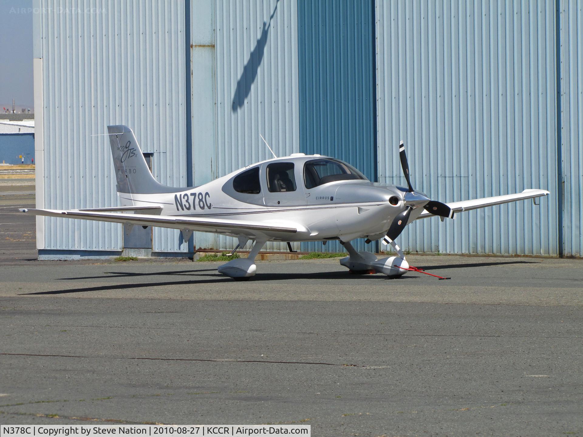 N378C, 2008 Cirrus SR22 G3 GTSX Turbo C/N 3235, Locally-based 2008 Cirrus Design SR22 at Buchanan Field