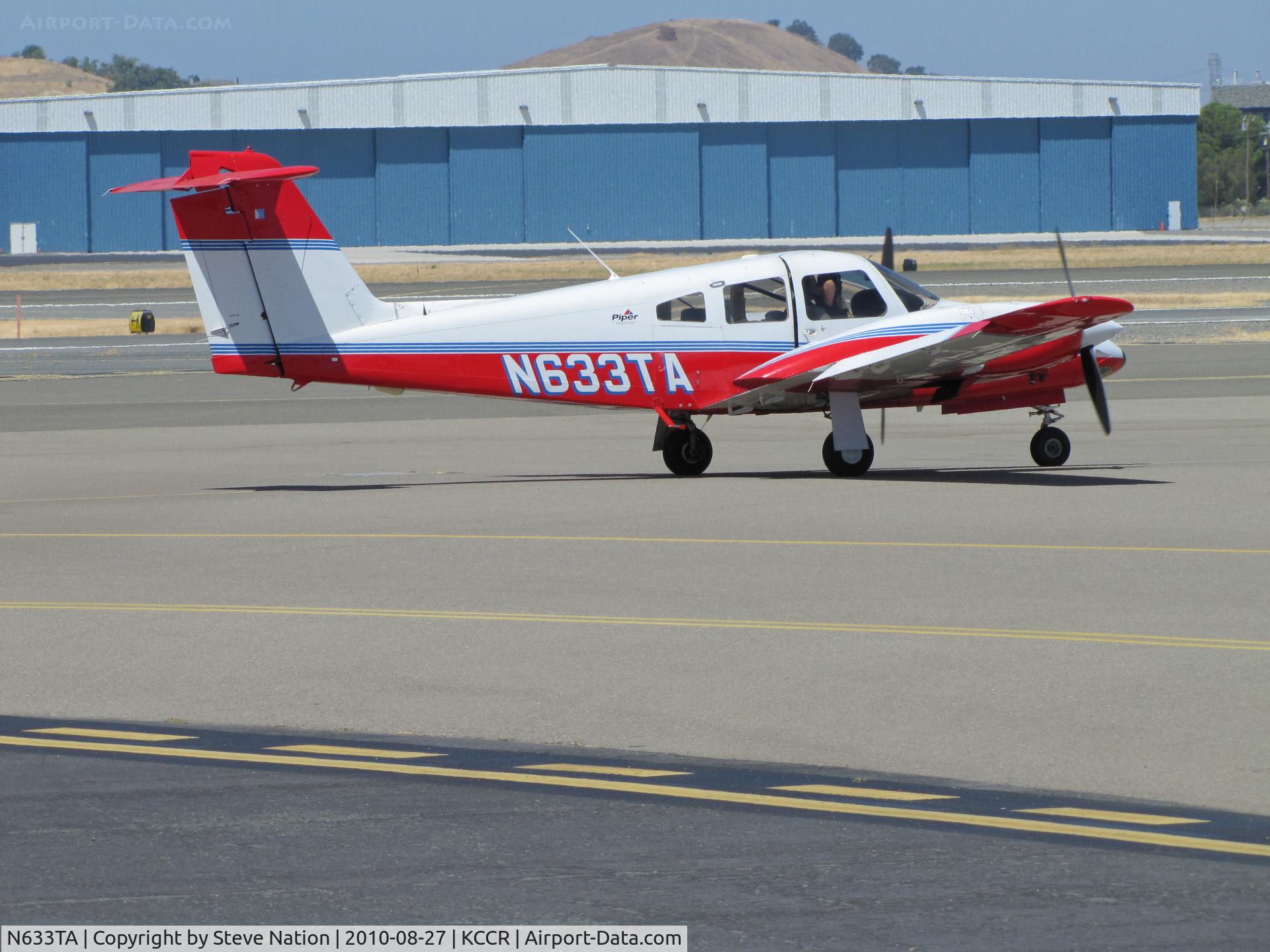 N633TA, 2001 Piper PA-44-180 Seminole C/N 4496052, Locally-based 2001 PA-44-180 taxis at Buchanan Field