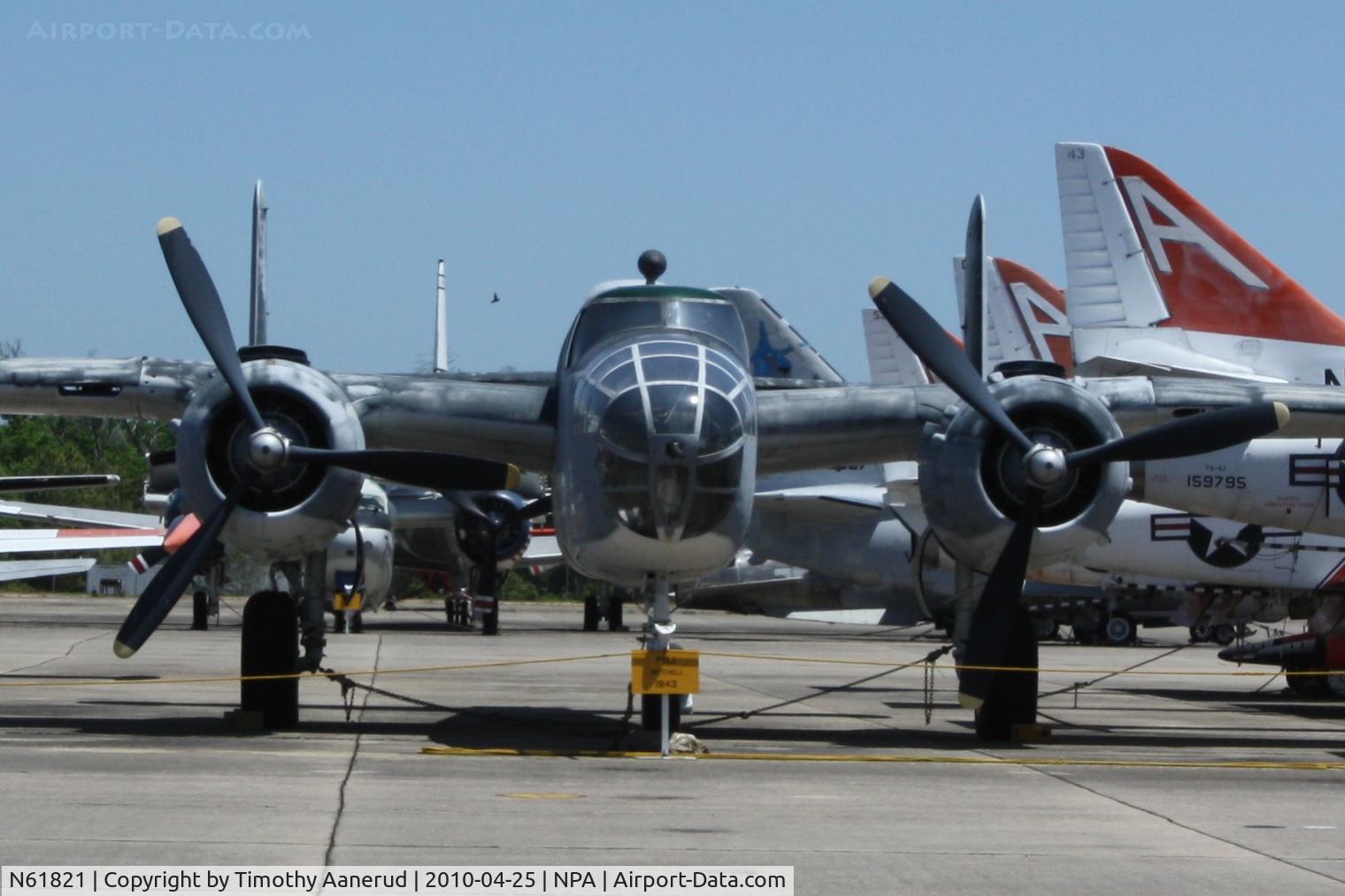 N61821, North American B-25J Mitchell C/N 44-29035, North American B-25J, c/n: 44-29035, Bu 35087