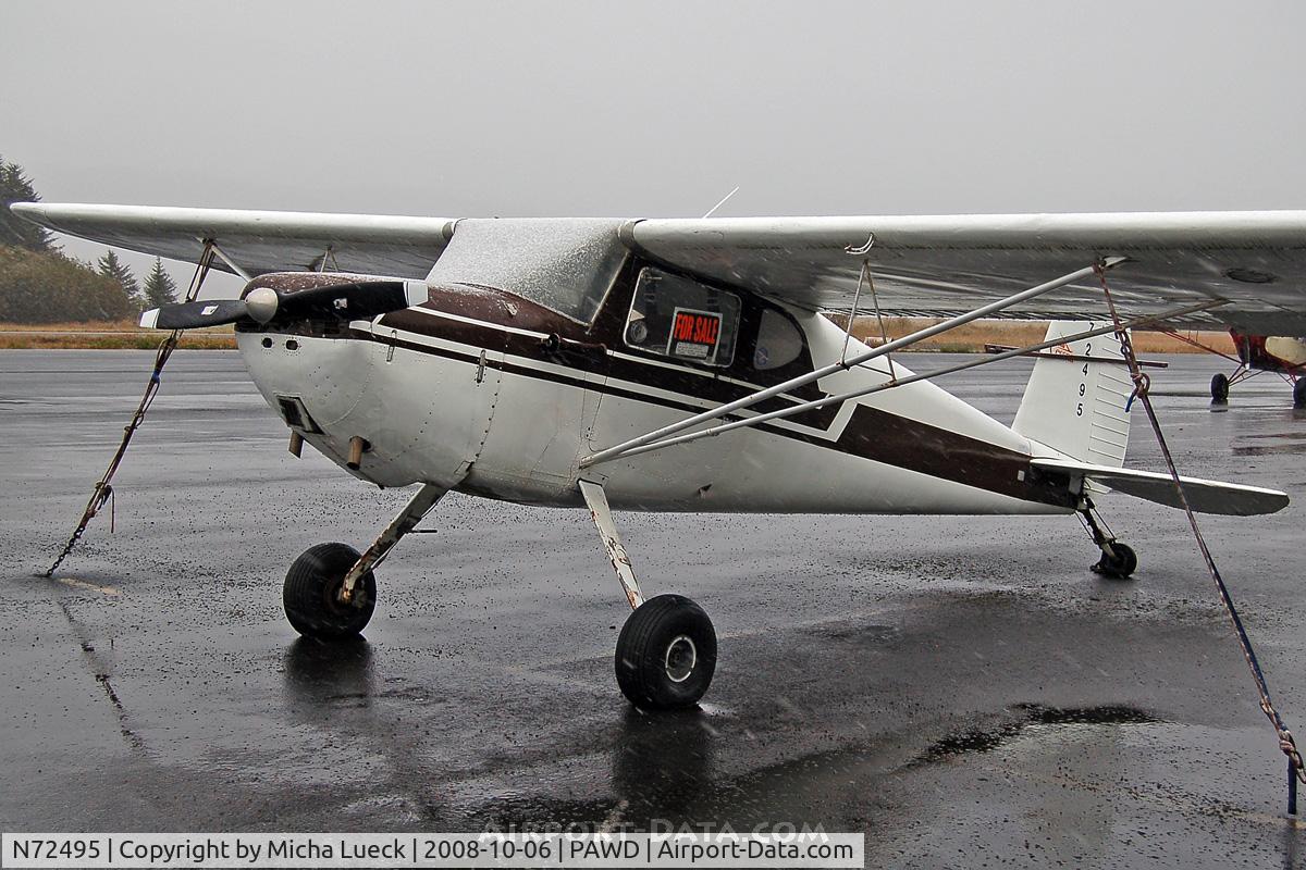 N72495, 1946 Cessna 140 C/N 9665, At Seward